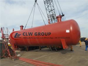 China Carbon Steel 80000L 40MT Buried LPG Gas Storage Tank on sale