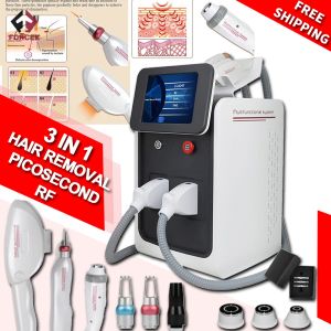 Best 1064 Nm Picosecond Laser Tattoo Removal Machine 3 In 1 Ipl Rf Handle wholesale