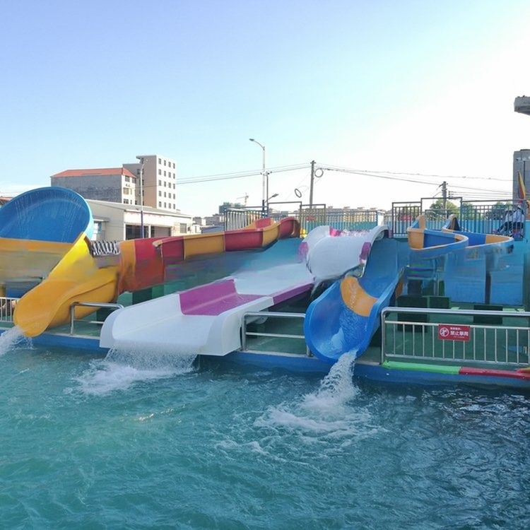 Small Speaker Water Slide Tornado Fiberglass Slide for Park