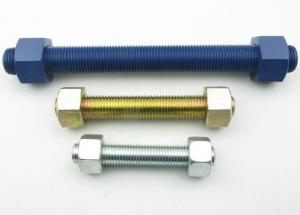 Best Full Threaded High Strength Double Ended Bolt Customized With 2 Hex Heavy Nuts wholesale