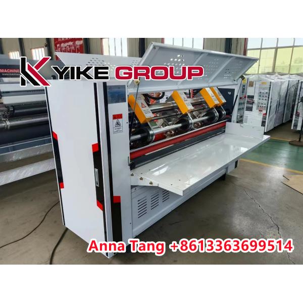 Yk-2000 Electric Adjustable Thin Blade Slitter Scorer Machine For Making Carton Box