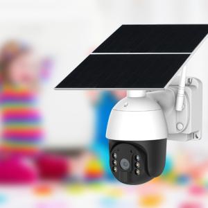 Best 2MP 20W Slicing Solar Panel Powered Camera IP65 Weatherproof 4G Outdoor Solar Camera wholesale