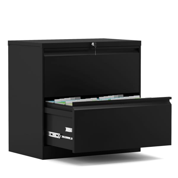 Metal 4 Lockable Drawer H52'' Lateral File Storage Cabinet