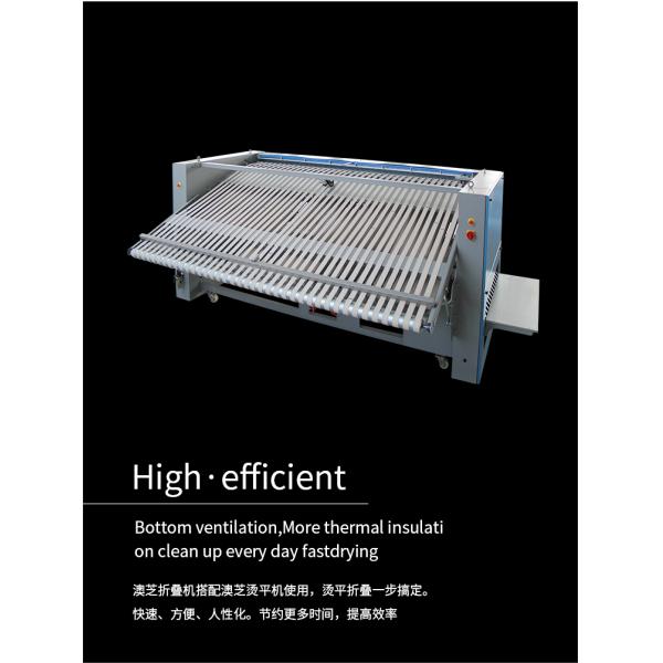 AOZHI Fully Commercial Large Laundry Equipment Laundry Folding Machine Hotel Automatic Sheet Folding Machine