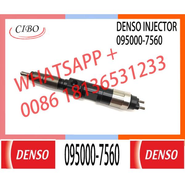 Diesel engine injector 095000-7560 RE524361 diesel fuel injection engine parts 095000-7560