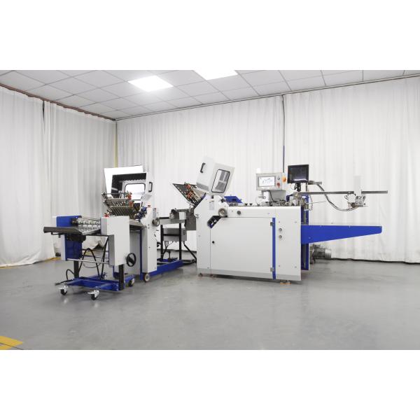 AOQI Paper Processing Folding Machine Pharmaceutical Outsert Leaflet System