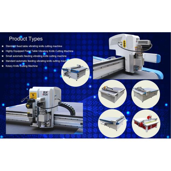 60MM CNC Leather Cutting Machine 60mm/s - 2200mm/s Shoe Upper Cutting Machine