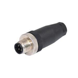 China A Coding M12 Waterproof Connector Male Plastic Field Assembly Connector on sale
