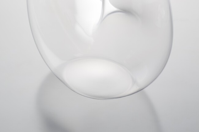 1000ML U Shaped Swan Crystal Wine Decanter 35oz Hand Blown Lead Free