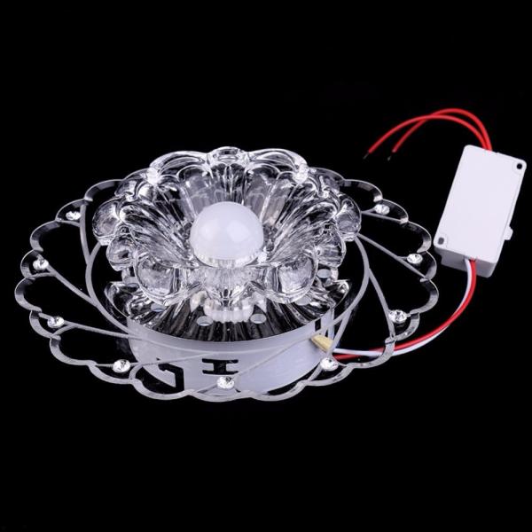 Modern Crystal Corridor Diameter 200mm Mini Colorful LED Ceiling Lamp