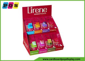 Best Two Tiers Retail POP Counter Displays , Counter Top Display Boxes For Cosmetic CDU004 wholesale
