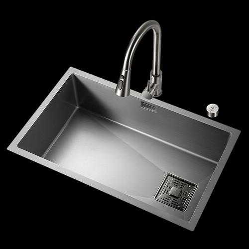 Cheap Wholesale Simple Design Custom Modern Rectangular Metal Brass Chrome Double Kitchen Sink For Home Use for sale