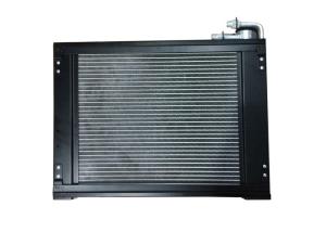 Parallel Fin Heat Exchanger Condenser Vehicle Air Conditioning System