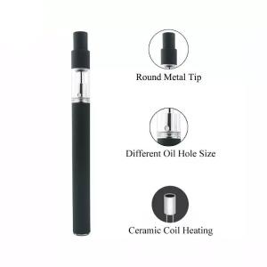 China Disposable vape pen atomizers 0.5/1.0ml ceramic coil 3.7v auto draw Thick oil on sale