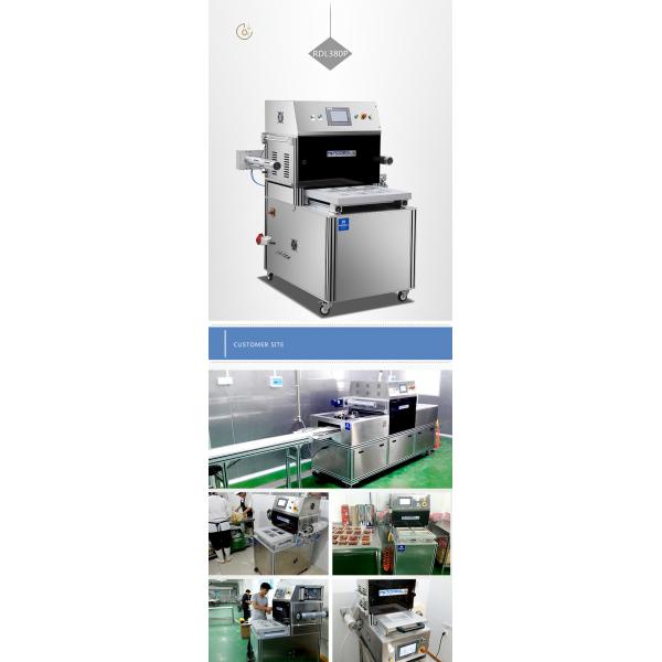 Floor Type MAP Tray Sealing Machine Vacuum Map Tray Sealer For Fresh Food