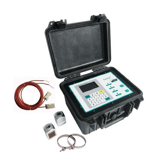Cheap DN50 Instantaneous Modbus 0.2mps Strap On Ultrasonic Flow Meter for sale