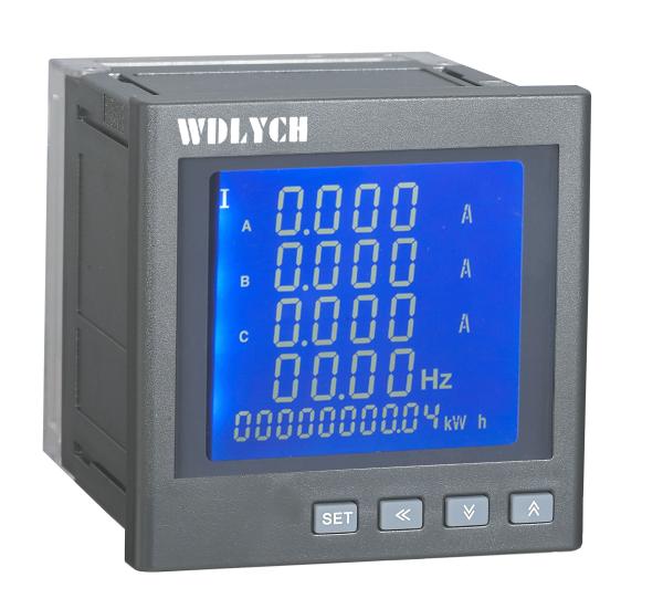 Cheap Harmonic Digital Multifunction Meter 3p4w Internet 40-60hz Frequency for sale
