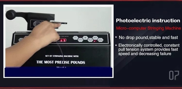 Digital Badminton Racket Stringing Machine Computer Operated