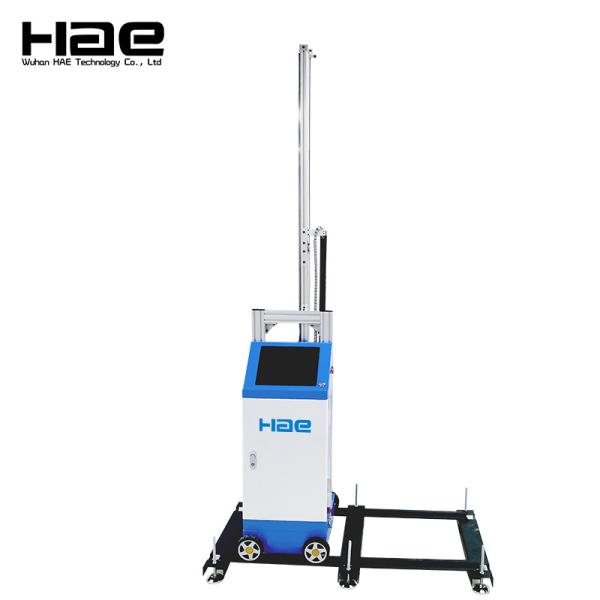 Cheap Wheel Type Portable Vertical wall printer 3D Effect Printing Machine for sale