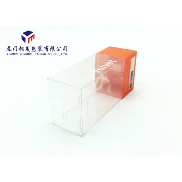 12.5cm Height Eco Friendly Rectangle Shape Hard Plastic Box Packaging For Keyring