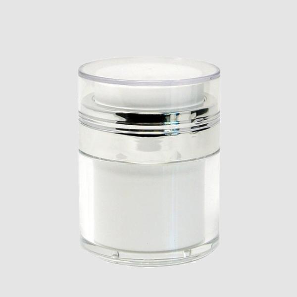 1.76oz 50g 50ml Airless Pump Cream Jar Bottle Containers Jar Empty With Press Top