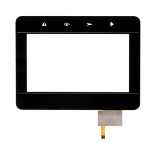Best I2C Multi Touch Projected Capacitive Touchscreen Panel 4.3 inch Touch Glass wholesale