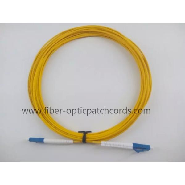 Fiber Optic LC-LC Patch cords / Jumper With Flexible 90 Degree Angle Boots