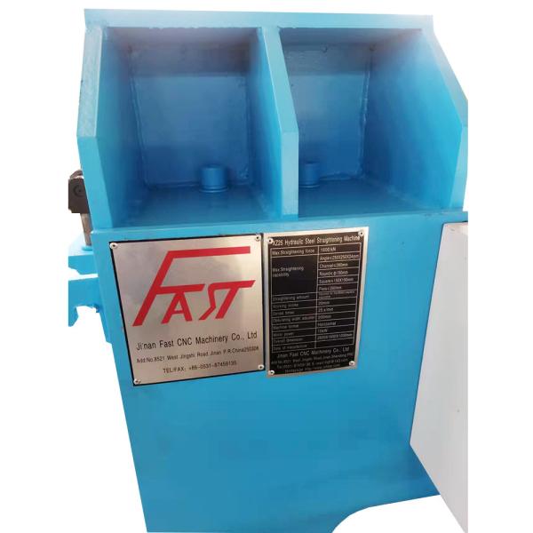 Jinan FASTCNC Angle Profile Straightening Machine For Angle Channel Pipe Round Bar Square Steel Plate