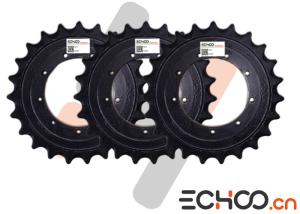 68658-14430 Kubota Rubber Track Drive Sprocket For Mini Digger Undercarriage