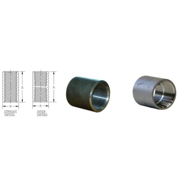 Standard Casting Carbon Steel Coupling Female Connection Equal Shape