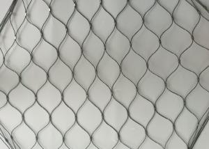 Best 30x30mm Black Oxide Wire Rope Stainless Steel Safety Netting Customized wholesale