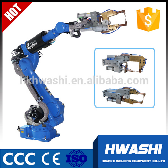 HWASHI Robotic arm Arc Industrial 6 Axis tig Welding Robot