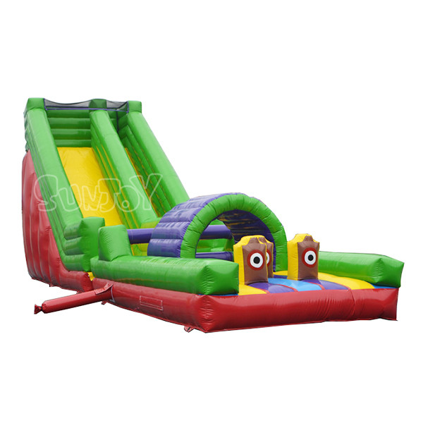 Commercial 0.55mm Plato Inflatable Obstacle Course For Kids