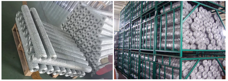 Lowest price China direct factory pvc coated hexagonal wire mesh green plastic chicken wire mesh