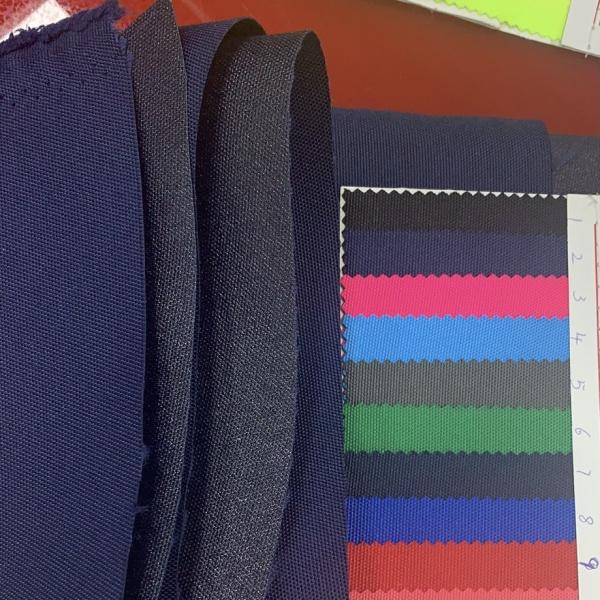 Cheap 1000D Recycling Waterproof Coated Fabric , 60'' Pu Coated Polyester Fabric for sale