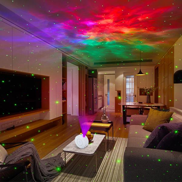 Multipurpose RGB Smart Star Projector For Gaming Room WiFi 2.4G