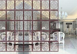 Best Different Material Decorative Metal Screen Panels Eco Friendly For Conference Rooms wholesale