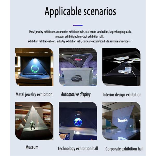 Plug And Play 3D Showcase 3D Holographic Box For Retail & Exhibition