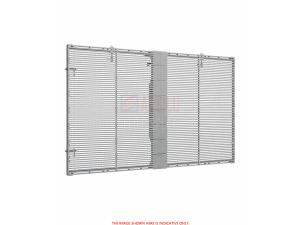 P5.9mm Transparent LED Display Standard Modular 1mx1m High-Transparency Glass Screen