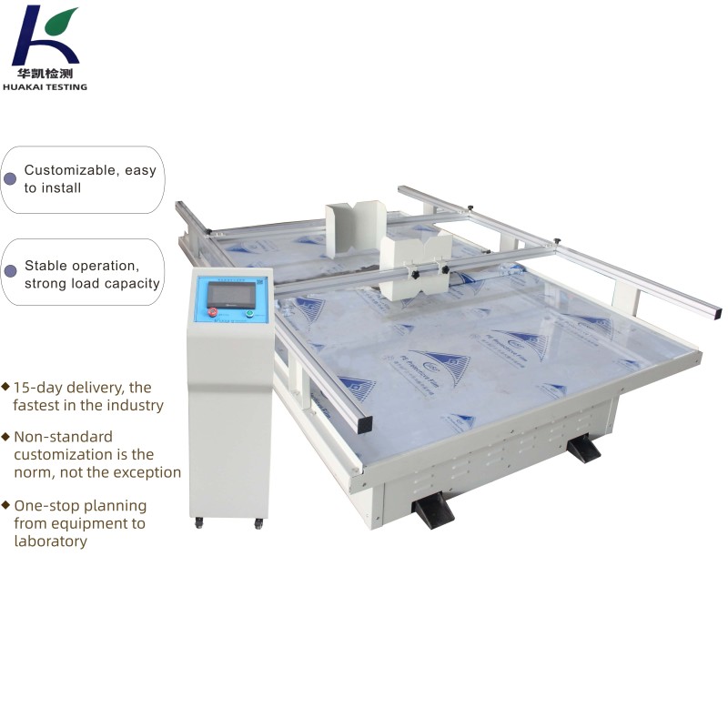 Industrial Transport Simulation Vibration Test Bench | Packaging Box Vibration Tester