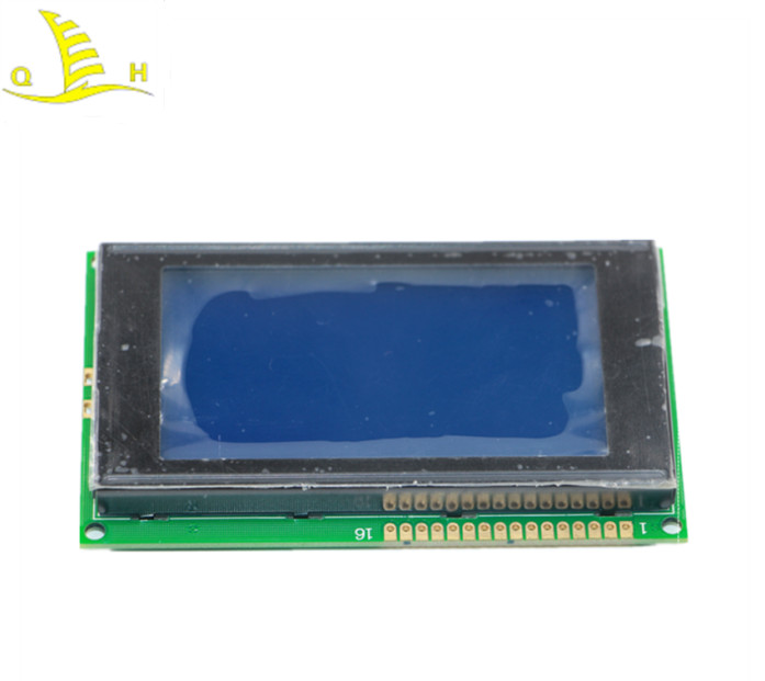 Customize Alphanumeric LCM LED Backlighting 12864 LCD Display Module