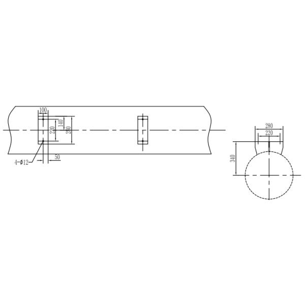 Spray Type Water Cooling Unit Evaporator Falling film Evaporator