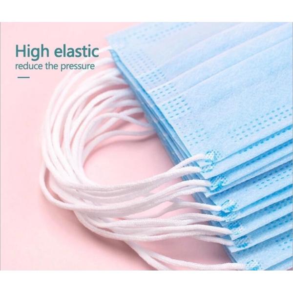 No Odor Disposable Medical Mask FDA CE Approved With Good Breathability