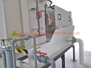 24 Hours Automatically Polymer Dosing System Sludge Processing Screw Machine