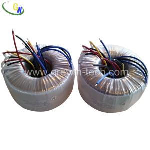 China custom step up copper core 220v 24v toroidal transformer UPS power supply on sale