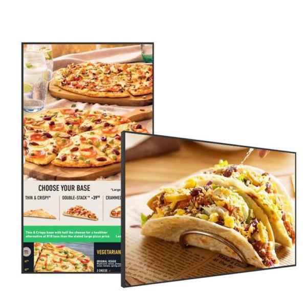 21.5 Inch Wall Mounted Digital Signage with 300 Nits Brightness for Elevator Advertising