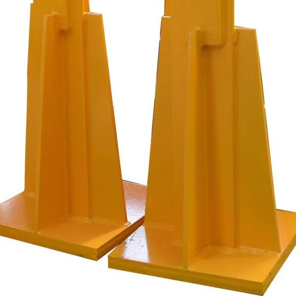 High Weight Level Carrying Capacity Fixing Angles for Moving Tower Crane Running Mode