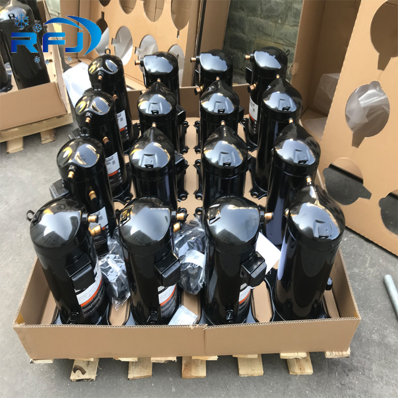 AC Power Source Refrigeration Scroll Compressor Stainless Steel HVAC ZB38KQE-TFD-522