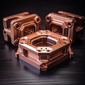 Best High Precision CNC Copper Parts , Aerospace Industrial CNC Milling Components wholesale