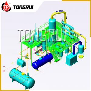 Best Used Car Oil Distillation Refinery Machine / Waste Engine Oil Recycling Distillation Plant wholesale